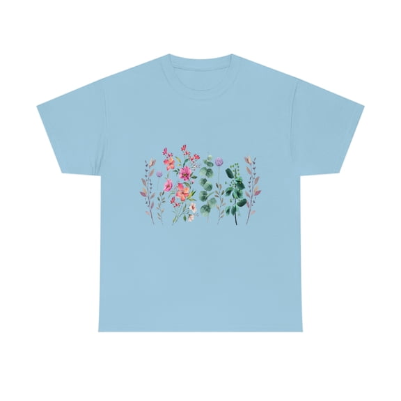 Boho Wildflowers Cottage core T-Shirt