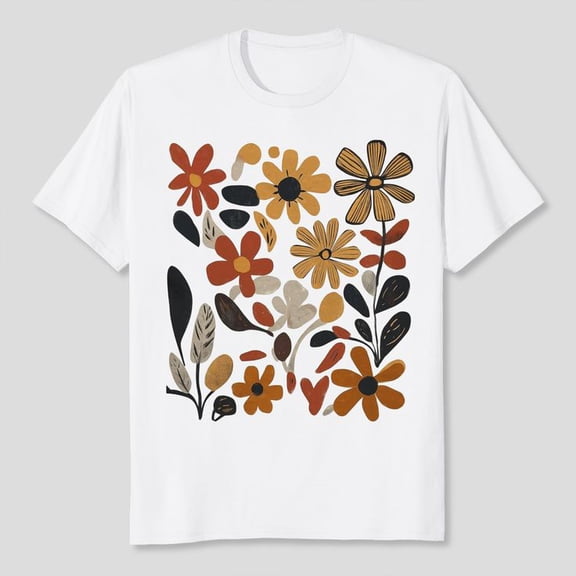 Boho Wildflowers Unisex T-Shirt