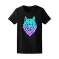 thumbnail image 1 of Boho Wolf In Degraded Effect T-Shirt Men -Image by Shutterstock, Male 4X-Large, 1 of 4