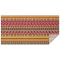 thumbnail image 1 of Boho Yellow Ethnic Geometric Pattern Rectangle Tablecloth 60"x120",Waterproof Polyester Rectangle Table Cloth, Wipeable Spillproof Polyester Tablecloth for Dining, Camping, Indoor and Outdoor, 1 of 6