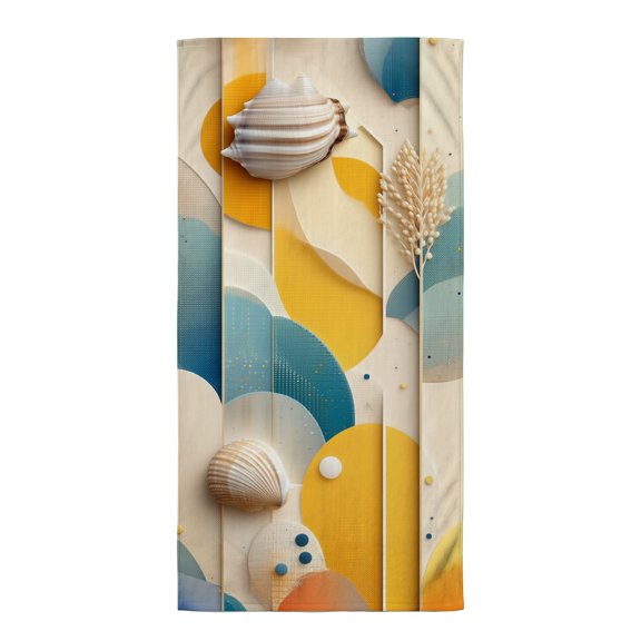 Boho beach towel a close up of a bunch of shells on a wall cute beach towel large beach towels oversized microfiber quick dry beach towels beach towel for travel