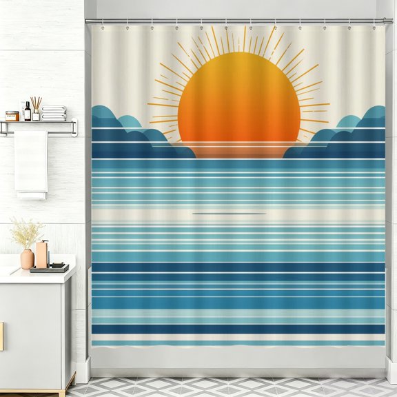 Boho shower curtains shower curtain washable shower curtain 72x72 polyester shower curtains modern bathroom decor