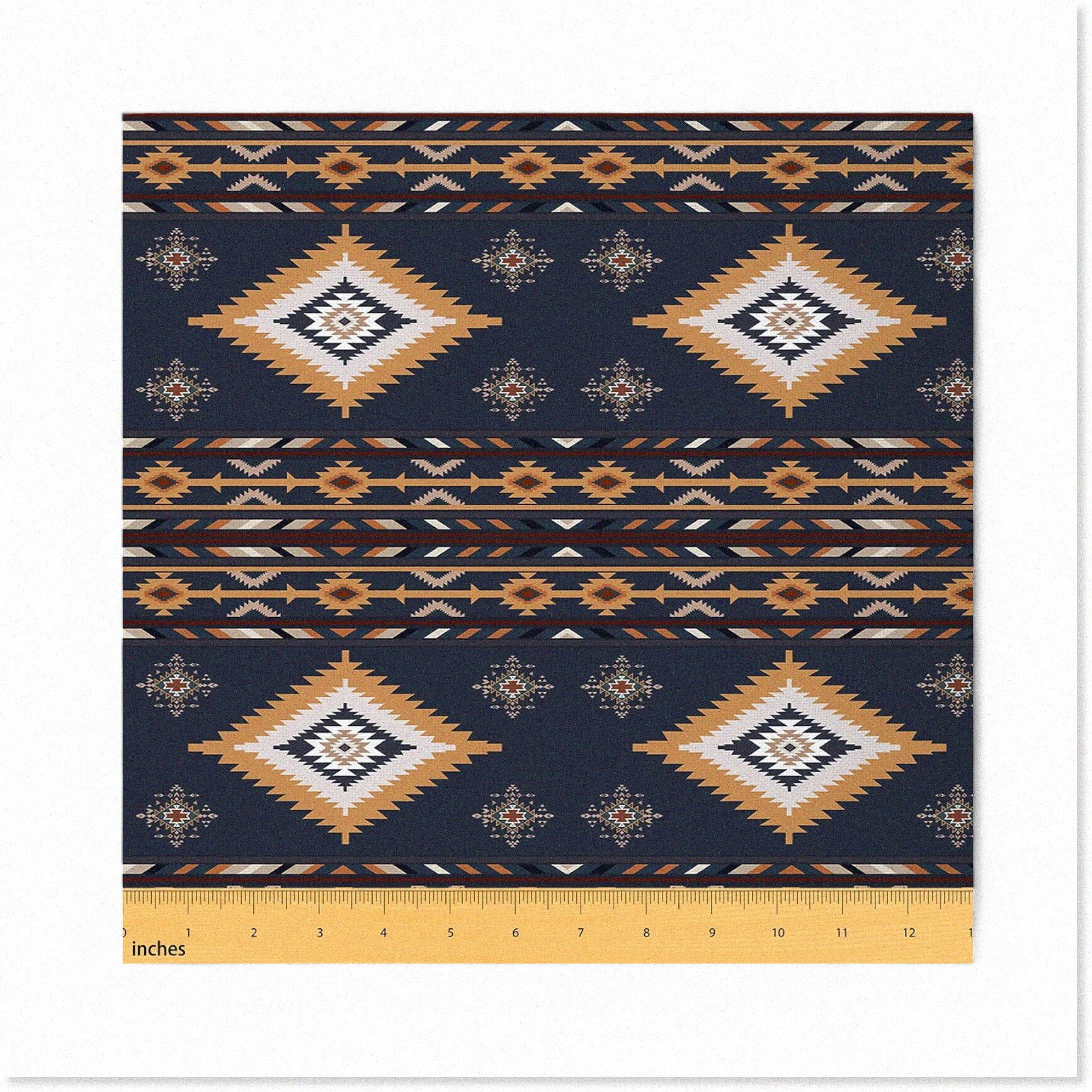 BohoGeo Yardage Retro Aztec Upholstery Fabric Exotic, Waterproof