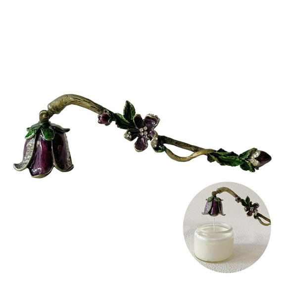 Bohorizon Candle Snuffer Vintage, Candle Extinguisher Put Out Tool (Purple)