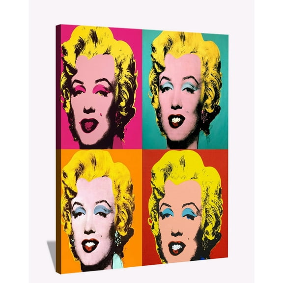 Bohu Arts Andy Warhol Monroe Framed Art Print