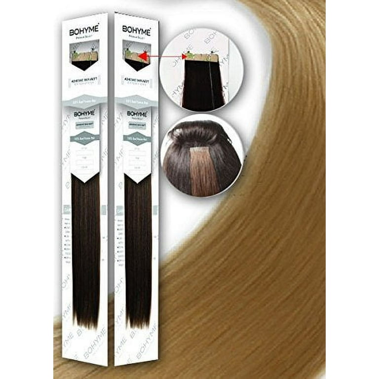 Bohyme Remi Human Hair Adhesive Skin Weft Extension 18