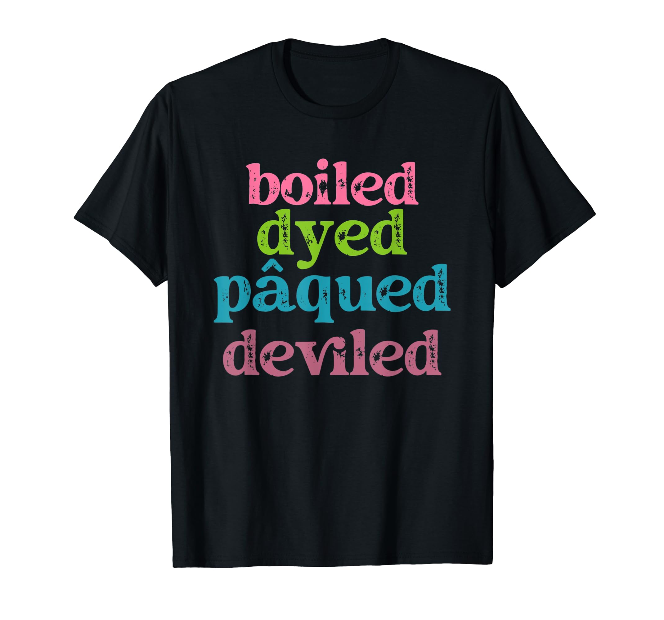 Boil Dye Pacque Easter Egg TShirt2XL