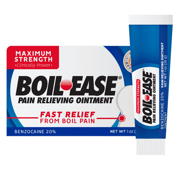 Boil-Ease Pain Relieving Ointment Maximum Strength 1 oz