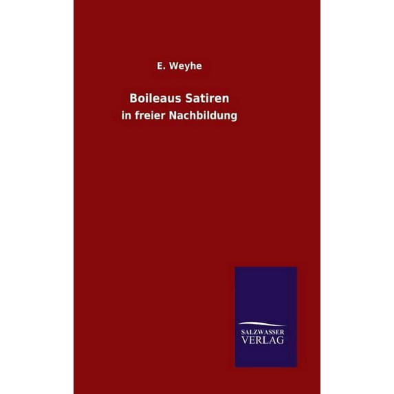 Boileaus Satiren