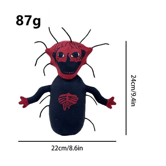 The Boiled One Scary Phenom Phenomenon Stuffed Plush The Boiled One Plush Doll 9.4 Inch Super Soft Horror Character Stuffed Doll Lovely Collectible Toy