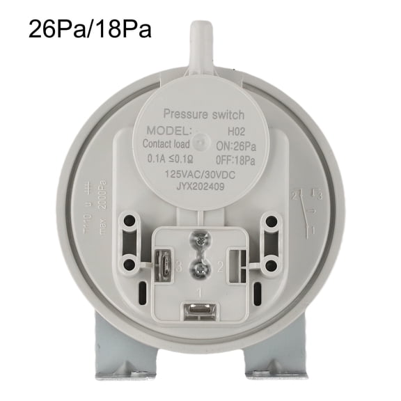 Boiler Pressure Switch 40 65 75 90 110 Pa Air Pressure Switch Easy Machine Control Precise Design Reliable Operation