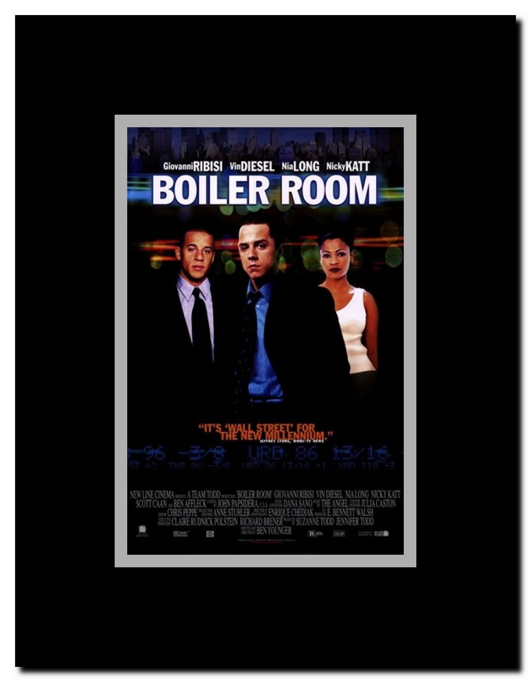 Boiler Room Framed Movie Poster
