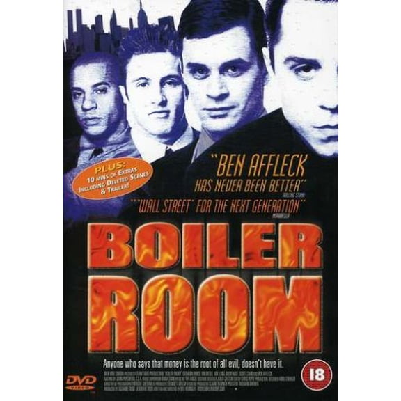 Boiler Room (DVD) Ron Rifkin Ben Affleck Nicky Katt Nia Long Scott Caan Tom Everett Scott