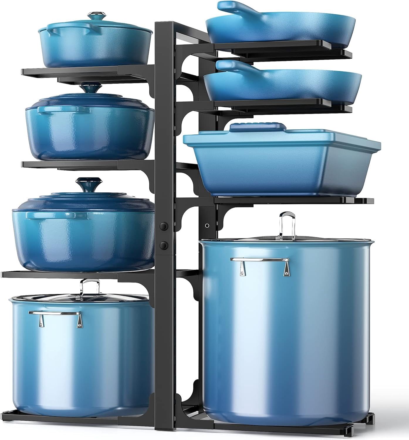 Boiler Rack Base Boiler and pan organizer: Under cabinet, 20.8 inches Height Heavy Duty ...