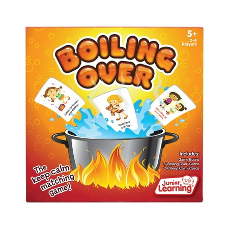 Boiling OverJunior Learning for Ages 5-9+ Kindergarten to Grade 5 Learning, Character Education - Learn Anger Management Skills, Perfect for Home School, Educational Resources