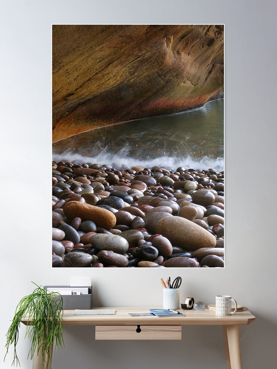Boiling Pebbles Poster Wall Art, Modern Wall Decor For Living Room ...