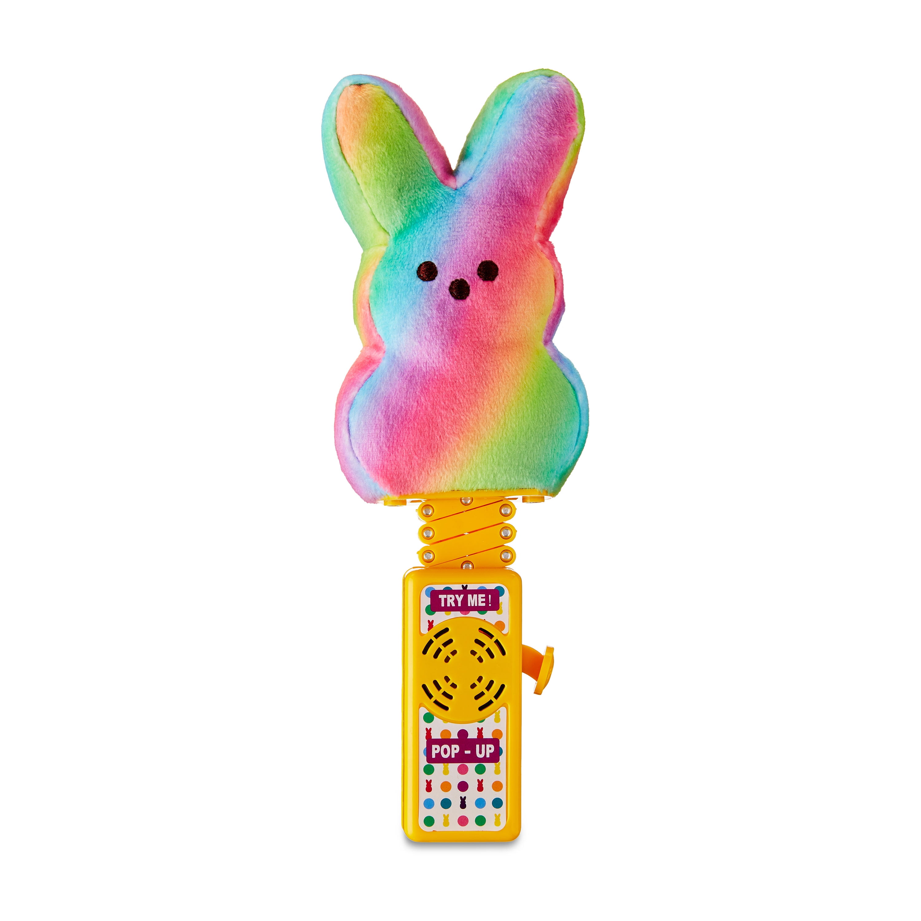 キャラクターグッズ peeps peeps Peeps Peep Easter 15in Emo Yellow Punk Rock Bunny Plush New