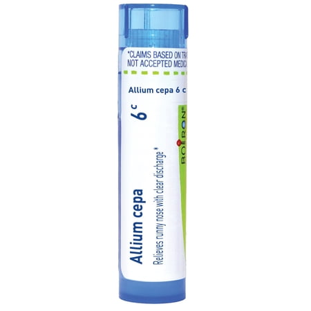 Boiron Allium Cepa 6C, Homeopathic Medicine for Runny Nose With Clear Discharge, 80 Pellets