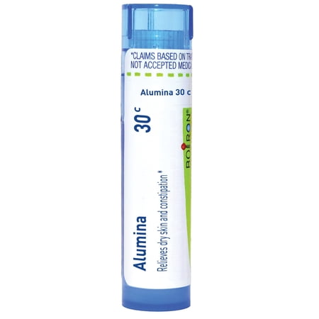 Boiron Alumina 30C, Homeopathic Medicine for Dry Skin And Constipation, 80 Pellets