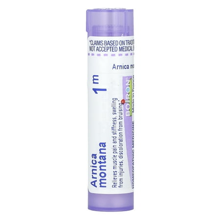 Boiron Arnica Montana 1 M, Muscle Pain Relief, Approx 80 Pellets