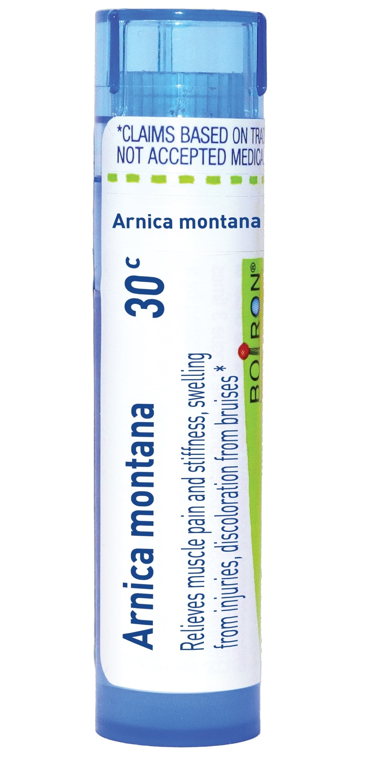 Boiron Arnica Montana 30C, Homeopathic Medicine for Muscle Pain, Stiffness, Swelling From Injuries, Bruises, 80 Pellets