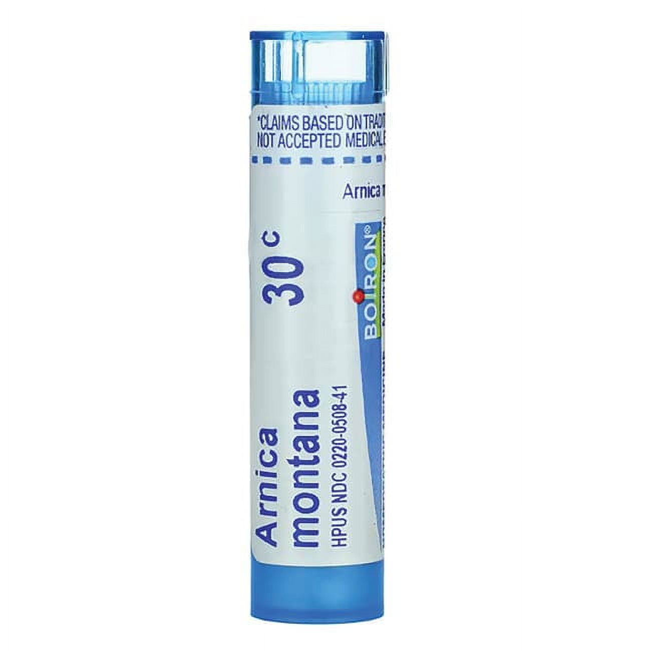 Boiron Arnica Montana 30C, Homeopathic Medicine for Muscle Pain, Stiffness, Swelling From Injuries, Bruises, 80 Pellets