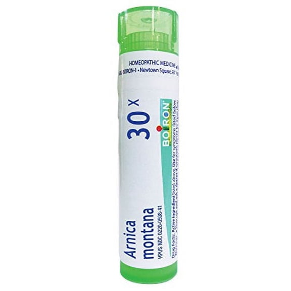 Boiron Arnica Montana 30X for Muscle Pain, Stiffness, Swelling from Injuries & Bruises - 80 Pellets