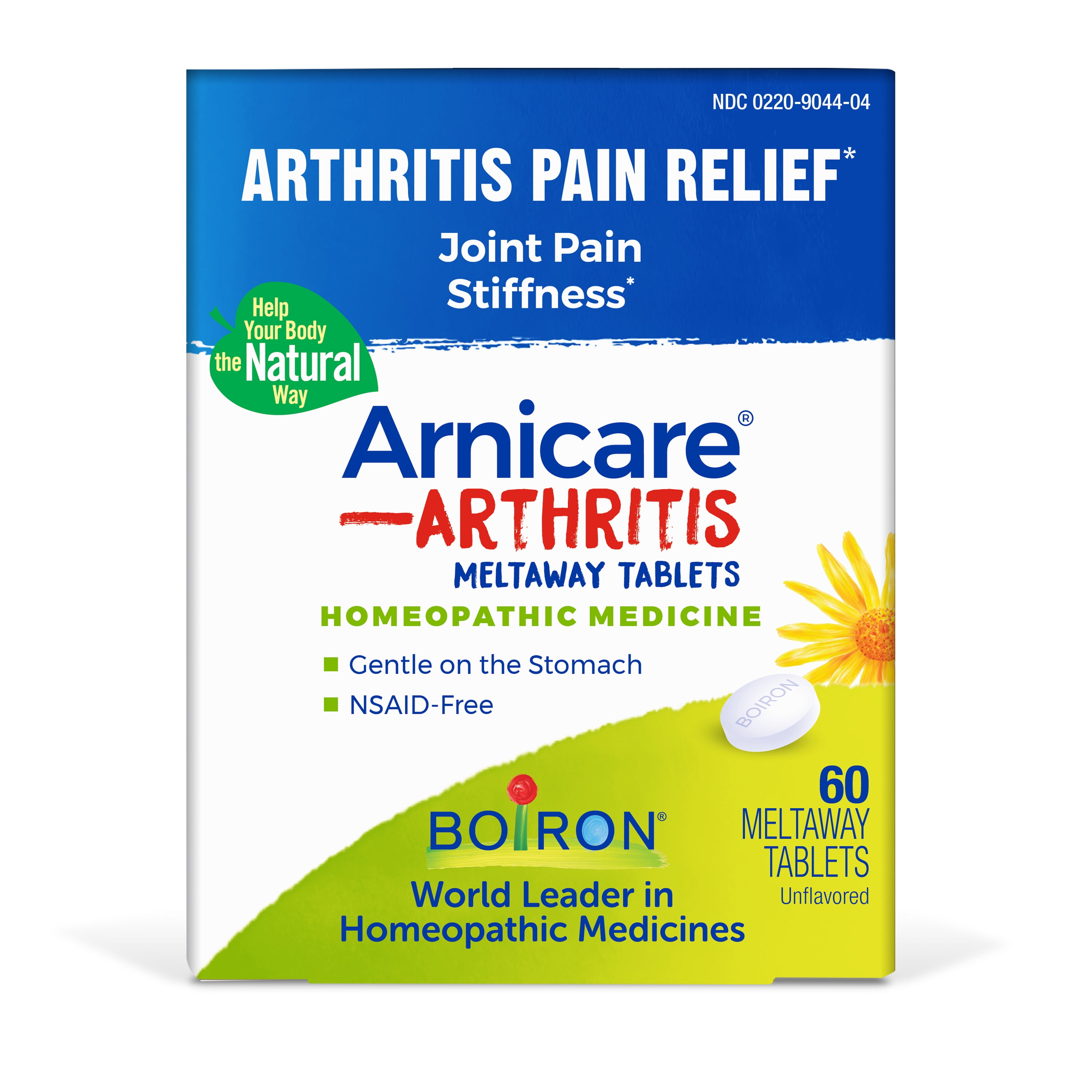 Boiron Arnicare Arthritis, Homeopathic Medicine for Arthritis Pain, 60 Tablets