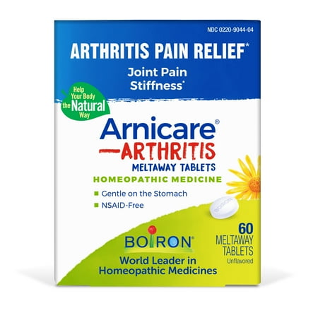 Boiron Arnicare Arthritis, Homeopathic Medicine for Arthritis Pain, 60 Tablets