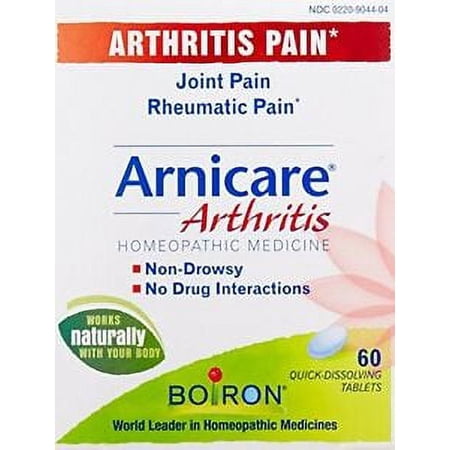 Boiron Arnicare Arthritis Rheumatic Pain Relief Homeopathic 60 Tablets