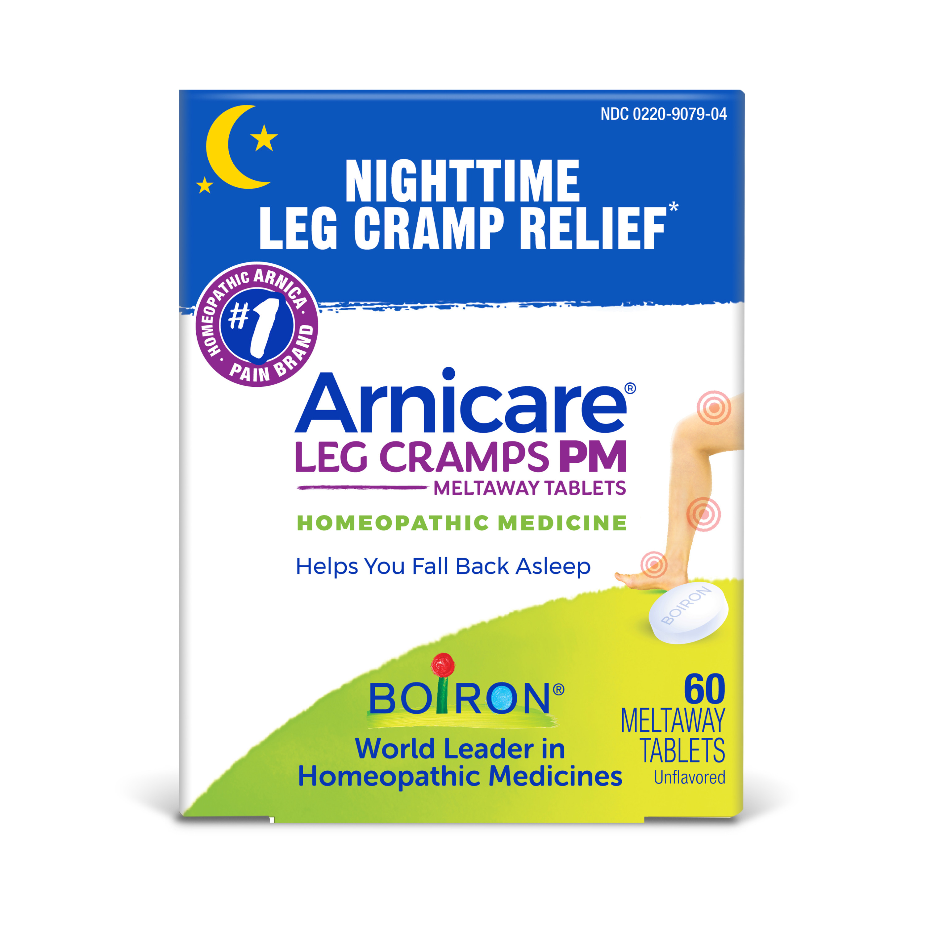 Hyland's Leg Cramps PM NightTime Relief – 6 Pack – 50 Tablets Each – Natural Cramp Relief