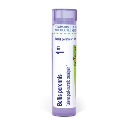 Boiron Bellis Perennis 1M, Homeopathic Medicine for Post-Traumatic Breast Pain, 80 Pellets