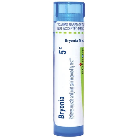 Boiron Bryonia 6C, Homeopathic Medicine for Pain Relief, 80 Pellets