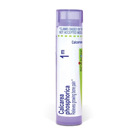 Boiron Calcarea Phosphorica 1M, Homeopathic Medicine for Growing Bone Pain Relief, 80 Pellets