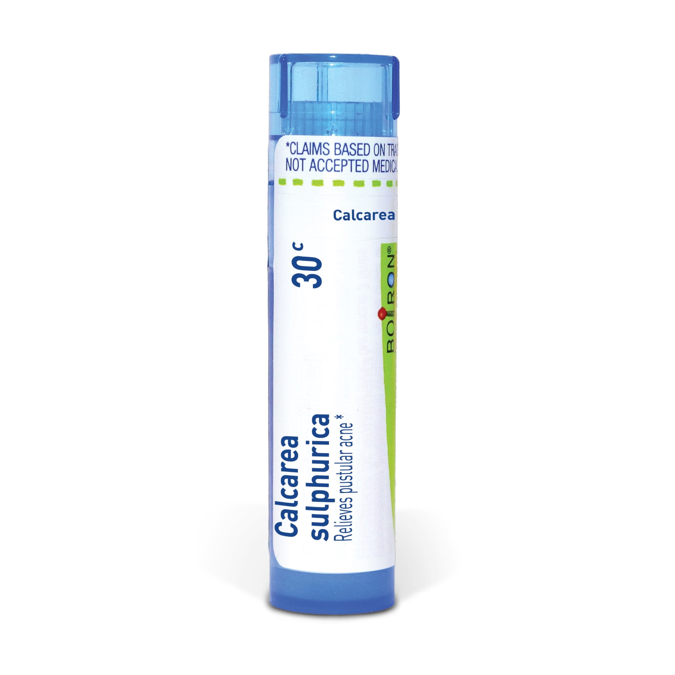 Boiron Calcarea Sulphurica 30C, Homeopathic Medicine for Pustular Acne, 80 Pellets