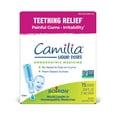 thumbnail image 1 of Boiron Camilia Teething Drops for Daytime and Nighttime Relief of Painful or Swollen Gums and Irritability in Babies, 15 Single Liquid Doses, 1 of 11