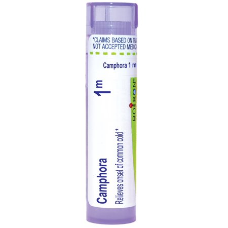 Boiron Camphora 1M, Homeopathic Medicine for Onset Of Common Cold, 80 Pellets