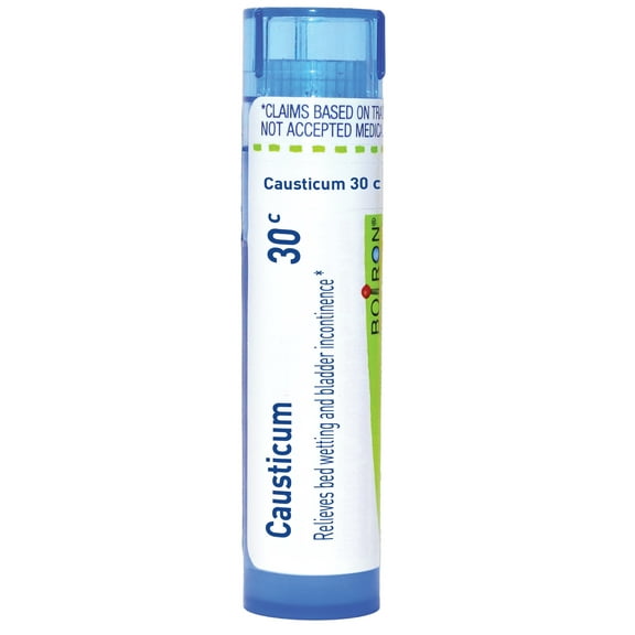 Boiron Causticum 30C, Homeopathic Medicine for Bed-Wetting And Bladder Incontinence, 80 Pellets