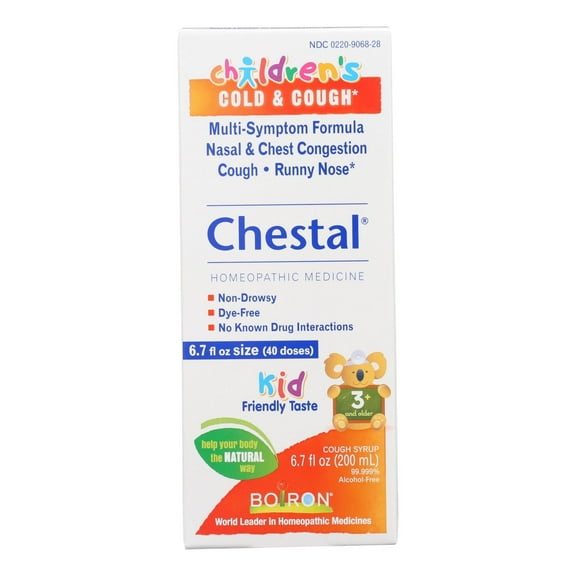 Boiron Childrens Cold and Cough Chestal 6.7 fl oz