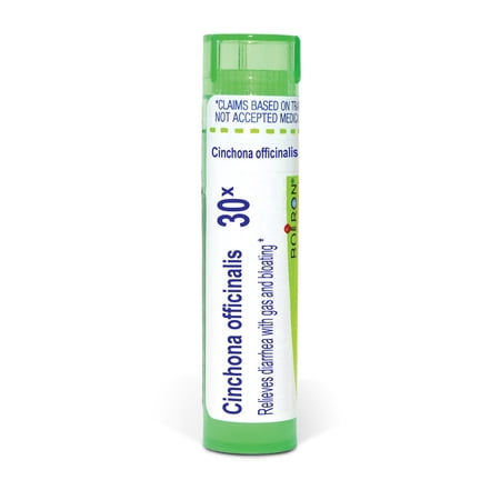 Boiron Cinchona Officinalis 30X, Homeopathic Medicine for Diarrhea With Gas And Bloating, 80 Pellets