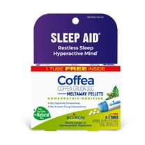 Boiron Coffea Cruda 30C Bonus Pack, Homeopathic Medicine for Restless Sleep, Hyperactive Mind, 240 Pellets