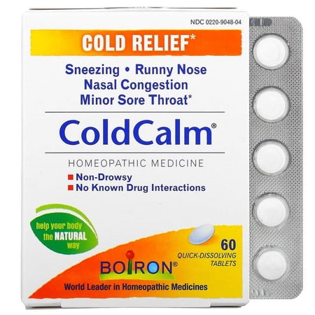 Boiron - Coldcalm Cold - 60 Tablets
