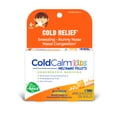 thumbnail image 1 of Boiron ColdCalm Kids Pellets, Homeopathic Medicine for Multi-Symptom Cold Relief, Sneezing, Runny Nose, Nasal Congestion, Sore Throat, 2 x 80 Pellets, 1 of 12