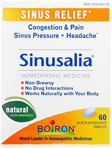 Boiron Coldcalm Non-Drowsy Homeopathic Medication Congestion 60 ct, 5-Pack