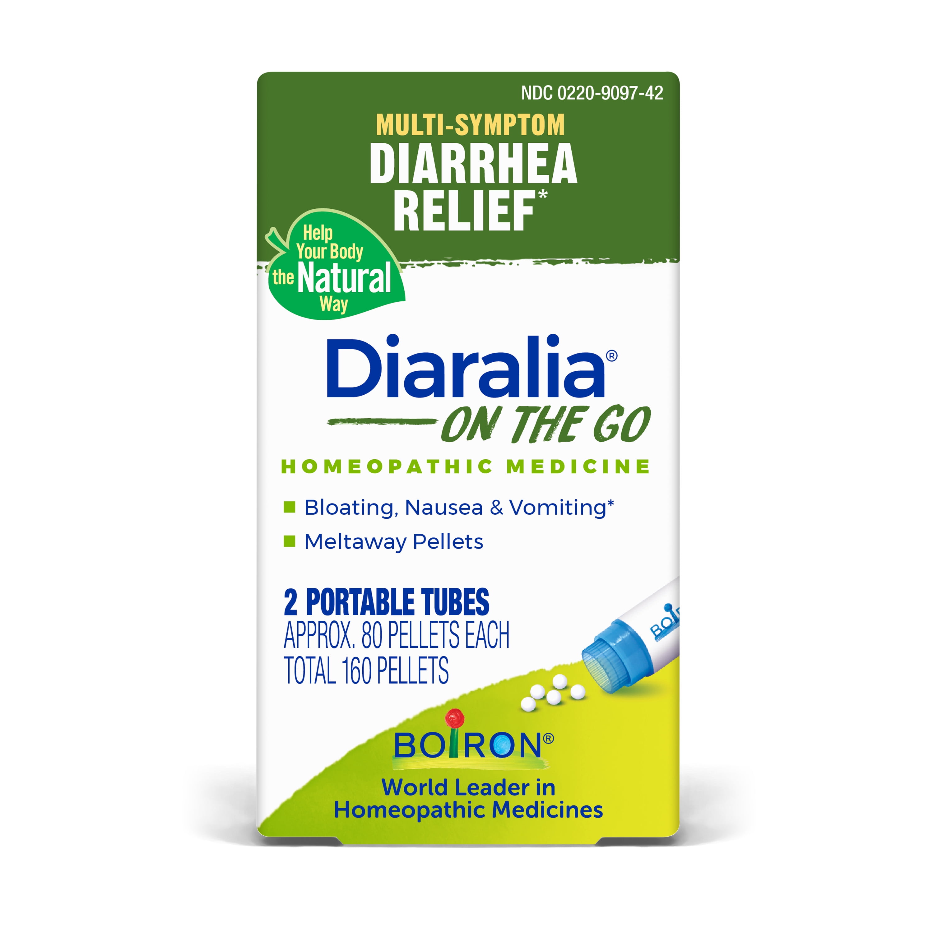 Boiron Diaralia On the Go, Homeopathic Medicine for Diarrhea, Traveler's Diarrhea, Intestinal