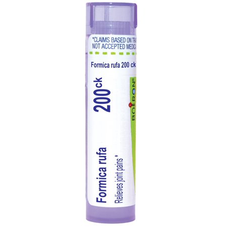 Boiron Formica Rufa 200CK, Homeopathic Medicine for Joint Pains, 80 Pellets