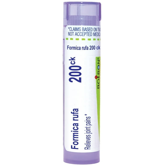 Boiron Formica Rufa 200CK, Homeopathic Medicine for Joint Pains, 80 Pellets
