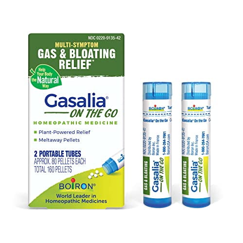 Boiron Gasalia On The Go for Relief from Gas Pressure, Abdominal Pain