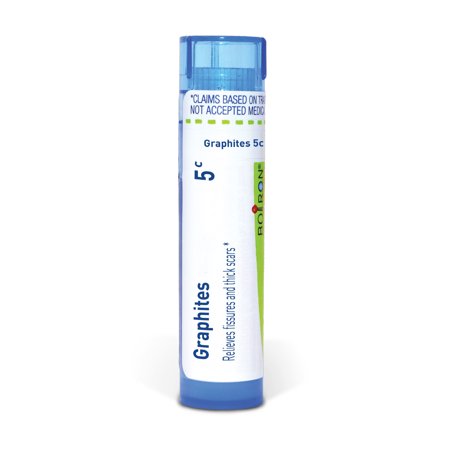 Boiron Graphites 5C, Homeopathic Medicine for Fissures And Thick Scars, 80 Pellets