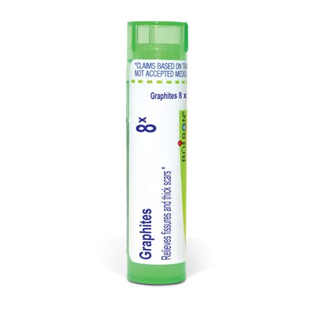 Boiron Graphites 8X, Homeopathic Medicine for Fissures And Thick Scars, 80 Pellets